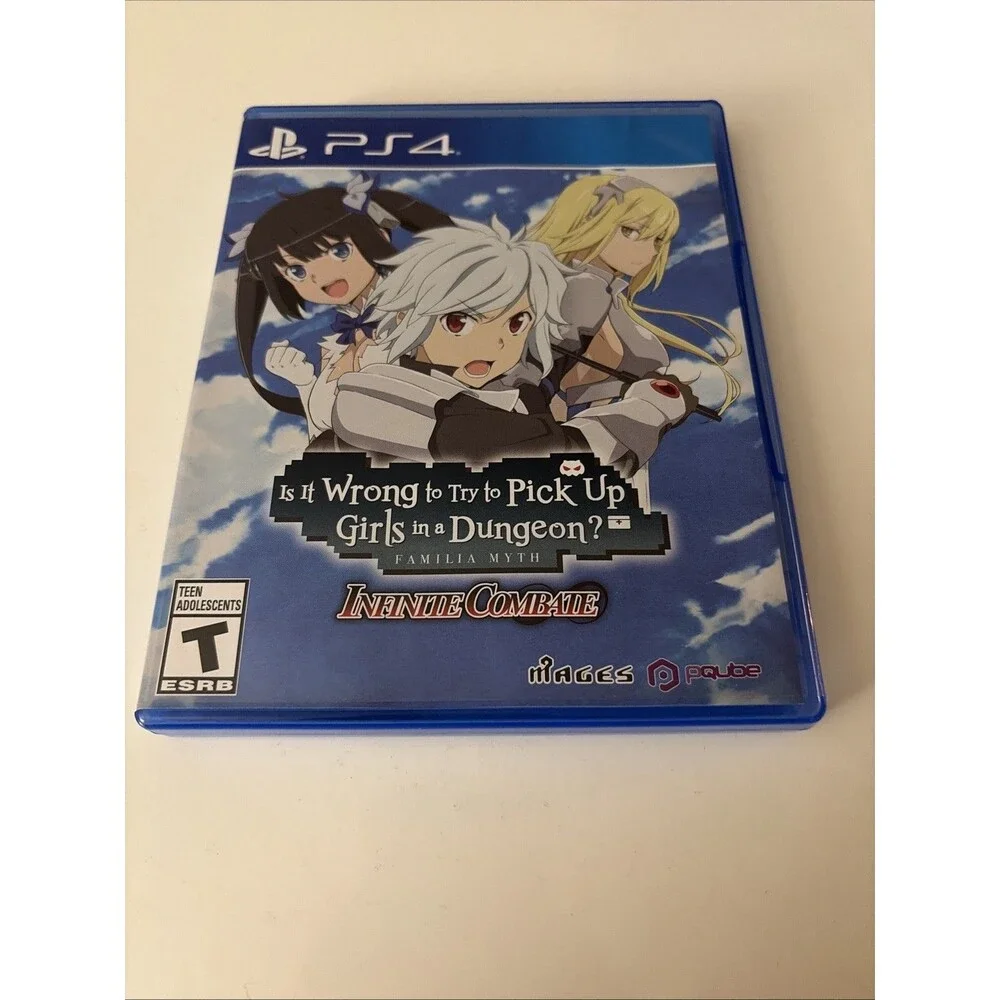 Is It Wrong to Try To Pick Up Girls In A Dungeon - PS4 - Anime - Brand New